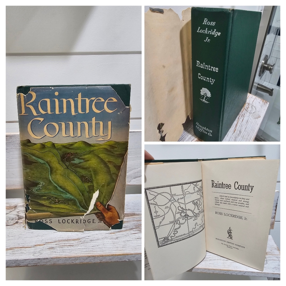 Vintage 1948 Hardcover Book Of Raintree County